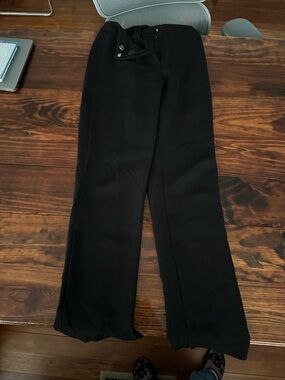 Black Flared Trousers Musier Paris